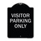 Signmission Parking Reserved Visitor Parking Heavy-Gauge Aluminum Architectural Sign, 24" x 18", BS-1824-23376 A-DES-BS-1824-23376 - alternate 1